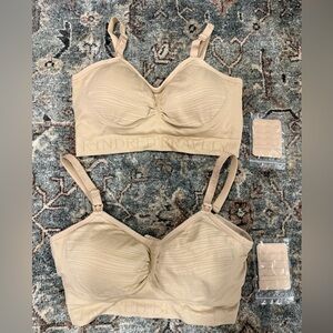 Bundle of 2 Kindred Bravely Sublime Nursing & Pumping Bras - Medium (B-D cup)